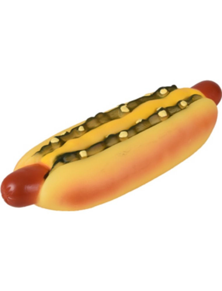 Hs vinyl hotdog mosterd 25x8x5cm