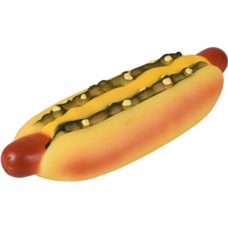 Hs vinyl hotdog mosterd 25x8x5cm 