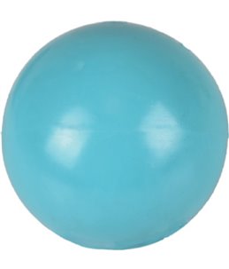 Hs rubber classic bal blauw 6cm