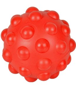 Hs rubber scorpio snackbal rood 6,5cm