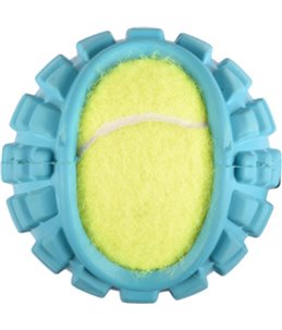 Hs rubber drury bal tennis blauw 7,5cm