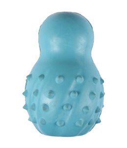 Hs rubber scrum wobbler blauw 8cm