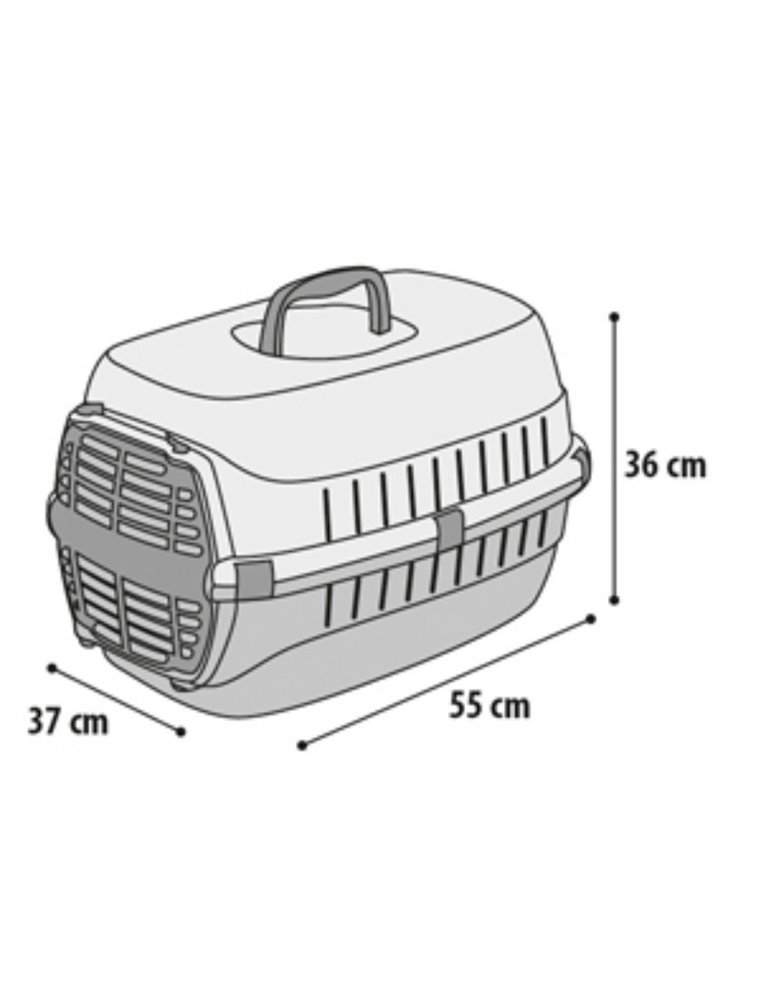 Transport box transit ii blauw s 37x55x36cm