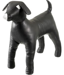Display hond zwart l - 45cm