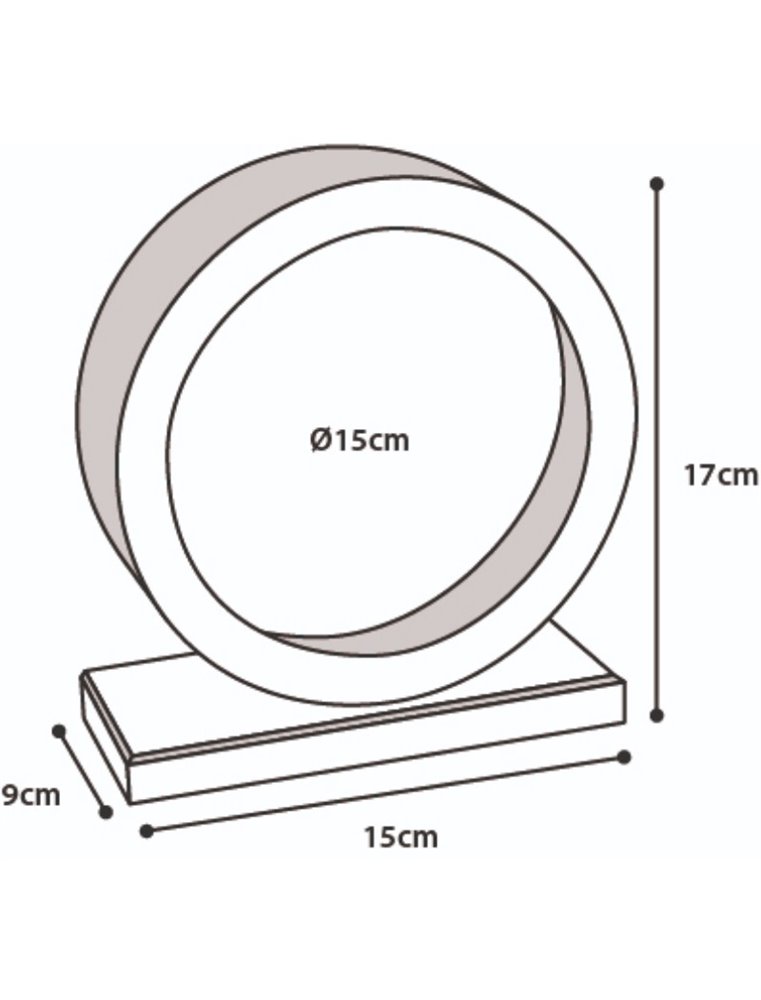 Bogie wiel plastic s 15cm