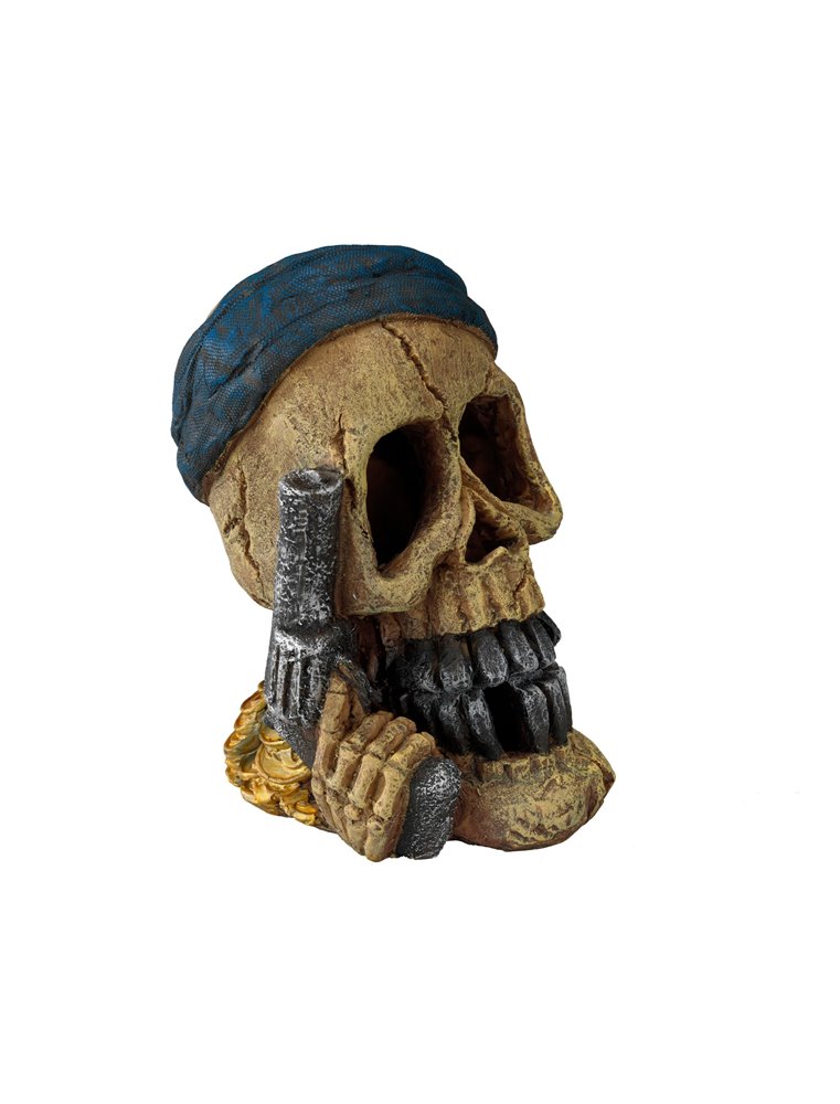 Pirate skull pistol hand