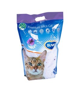 Kattenbakvulling premium silica lavendel