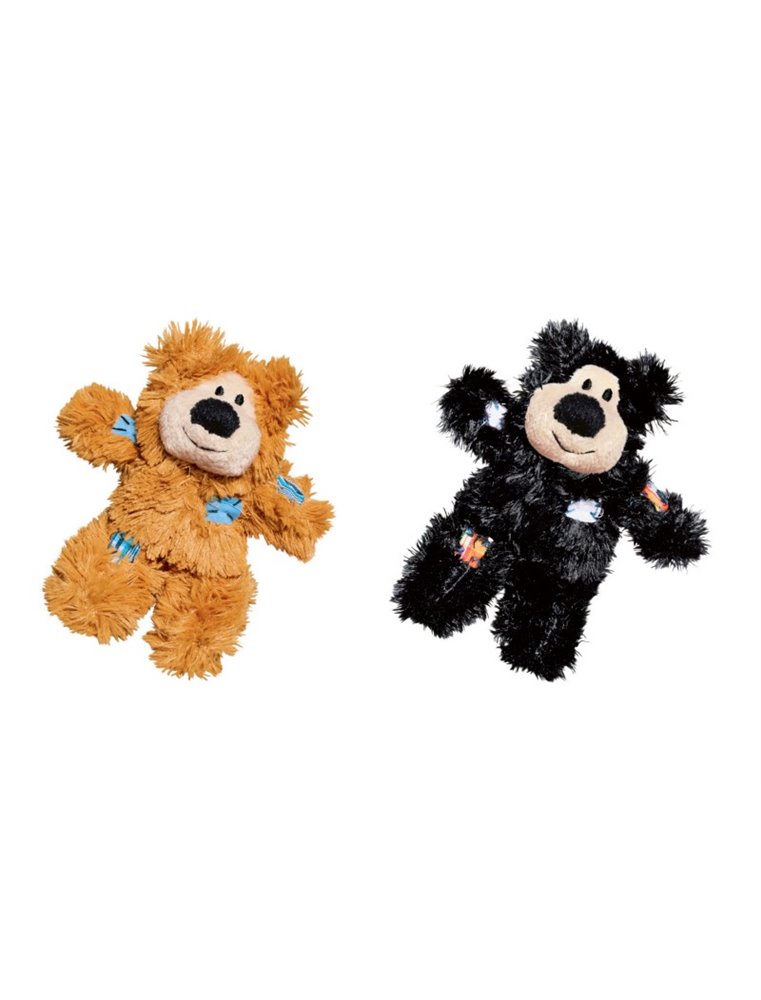 Kong cat softies patchwork bear