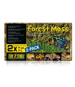 Ex forest moss terrariumsubstraat dubbelpak