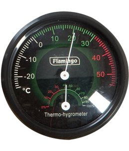 Terr. thermo/hygrometer analoog