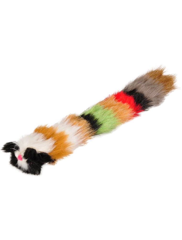 Pluchen worm met catnip 20cm