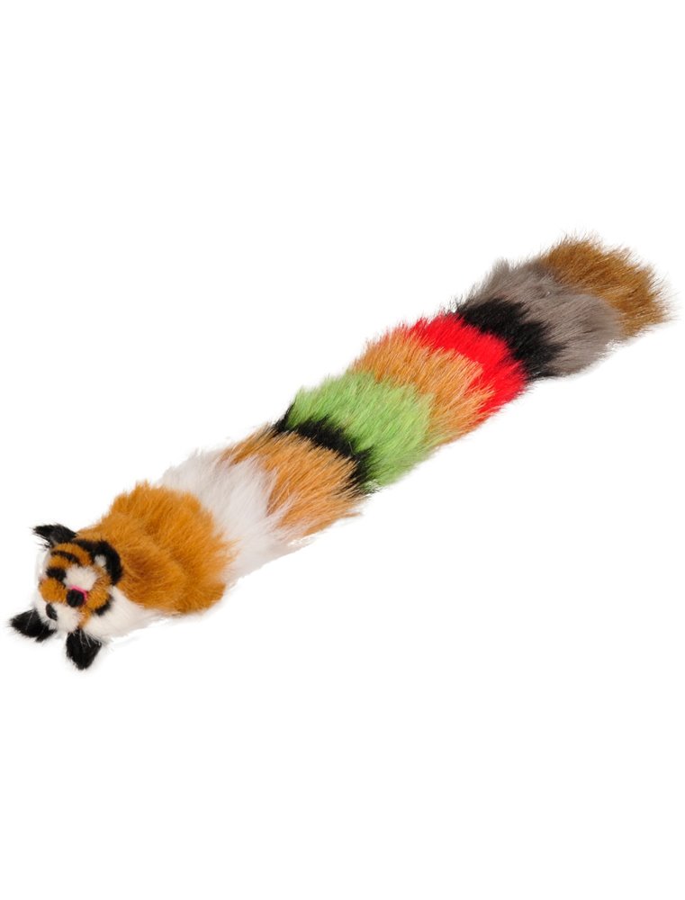 Pluchen worm met catnip 20cm