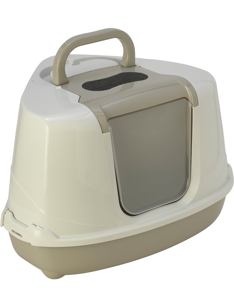 Kattentoilet hoek thor classic l 45x56x37cm