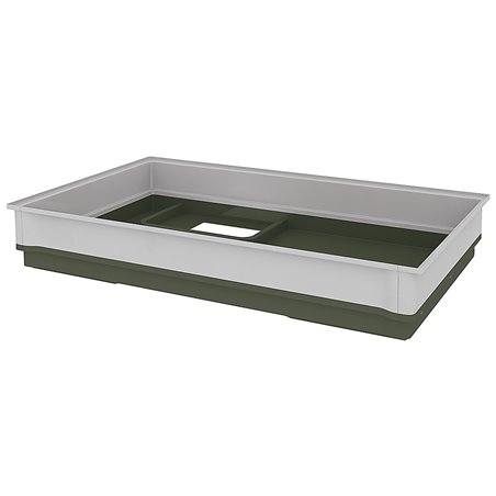 Ferplast mfk110 onderbak / lade grijs met rand - 100x60x16cm