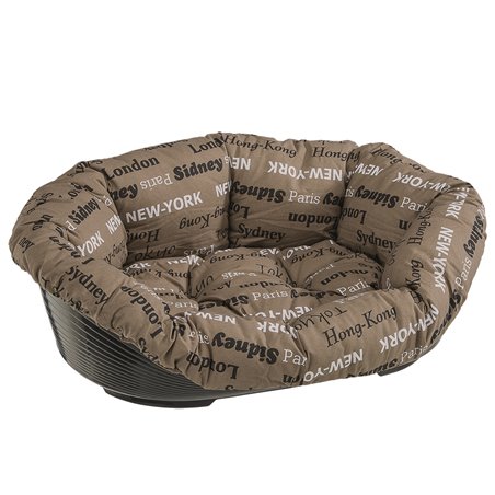 Ferplast hondenkussen sofa' 2 bruin voor siesta deluxe 2 mand - 52x39x21cm