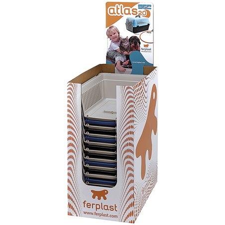 Ferplast reiskennel / reismand atlas 20 - 58x37x32cm