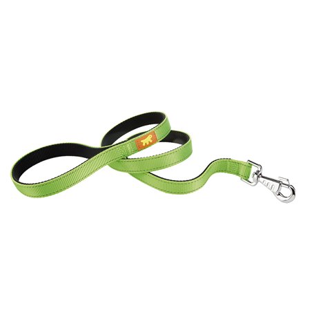 Ferplast hondenriem dual nylon groen - 110cm x 15mm