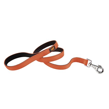 Ferplast hondenriem dual nylon oranje - 110cm x 15mm