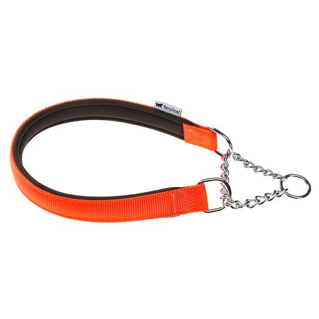 Ferplast halsband daytona nylon oranje a:65cm en b:25mm