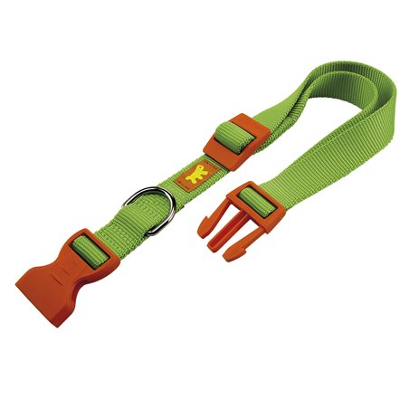 Ferplast halsband club nylon groen a:23-32cm en b:10mm