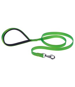 Ferplast hondenriem / leiband daytona nylon groen - 120cm x 15mm