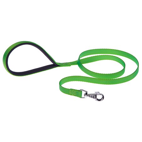 Ferplast hondenriem / leiband daytona nylon groen - 120cm x 15mm