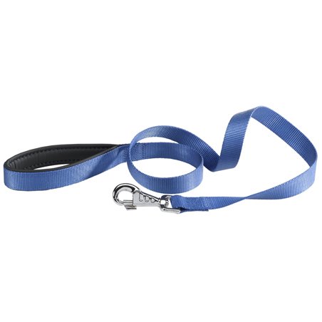 Ferplast hondenriem / leiband daytona nylon blauw - 120cm x 15mm