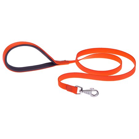 Ferplast hondenriem / leiband daytona nylon oranje - 120cm x 15mm