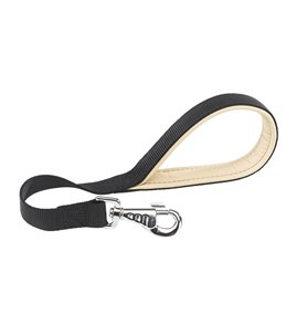 Ferplast hondenriem / leiband daytona nylon zwart - 45cm x 25mm