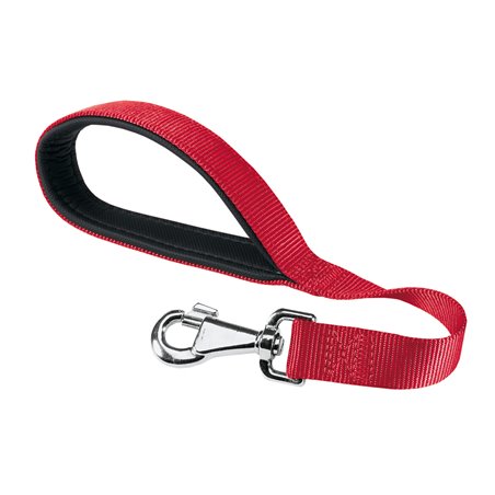 Ferplast hondenriem / leiband daytona nylon rood - 45cm x 25mm