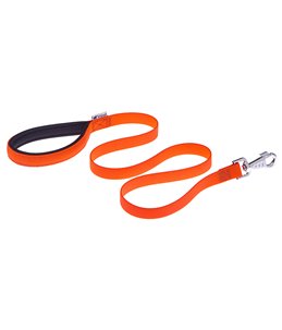 Ferplast hondenriem / leiband daytona nylon oranje - 120cm x 20mm