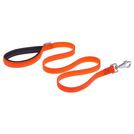 Ferplast hondenriem / leiband daytona nylon oranje - 120cm x 20mm