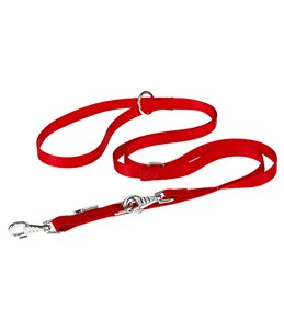 Ferplast hondenriem / leiband club nylon rood - 200cm x 15mm