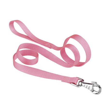 Ferplast hondenriem / leiband club nylon roze - 120cm x 10mm