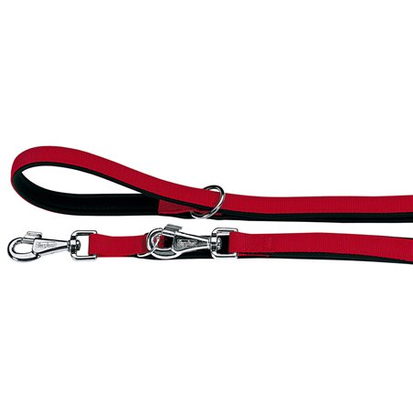 Ferplast hondenriem / leiband daytona nylon rood 200cm x 20mm