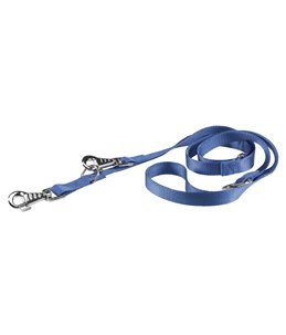 Ferplast hondenriem / leiband club nylon blauw - 200cm x 20mm