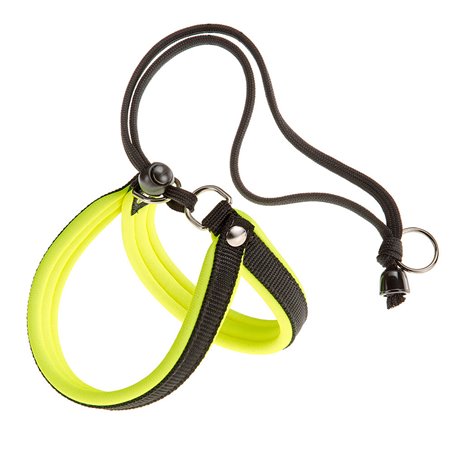 Ferplast hondentuig agila fluo 1 nylon geel - a:26-38cm en b:26-38cm - 15mm