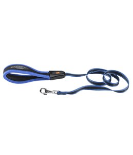 Ferplast hondenriem / leiband ergocomfort nylon blauw - 120cm x 15mm