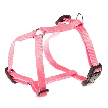 Ferplast hondentuig champion small nylon roze - a:25-36cm en b:30-46cm - 10mm