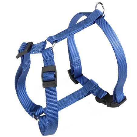 Ferplast hondentuig champion small nylon blauw - a:25-36cm en b:30-46cm - 10mm