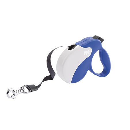 Ferplast amigo rollijn mini band blauw/wit - 3m