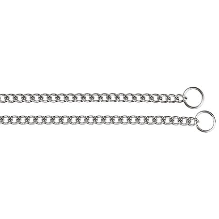 Ferplast wurgketting / halsband chroom cs1676 - 54cm