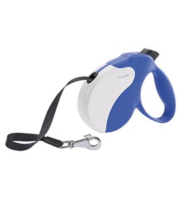 Ferplast amigo rollijn l band blauw/wit - 5m