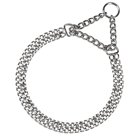 Ferplast wurgketting / halsband chroom css5624 - a:48-56cm