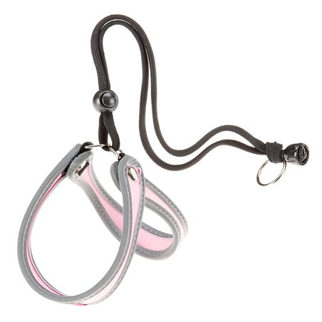 Ferplast hondentuig agila 1 nylon roze - a:26-38cm en b:26-38cm - 15mm