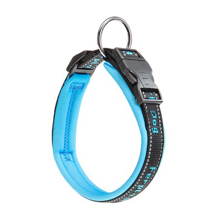 Ferplast halsband sport dog nylon blauw - a:35-45cm en b:25mm