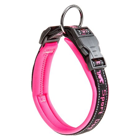 Ferplast halsband sport dog nylon roze - a:45-55cm en b:25mm