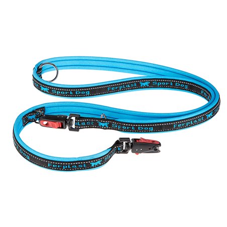 Ferplast hondenriem / leiband sport dog nylon blauw - 200cm x 15mm