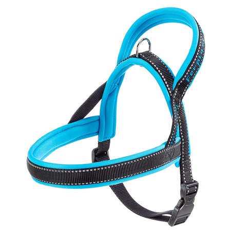 Ferplast hondentuig sport dog nylon blauw small - a:48cm en b:58-71cm