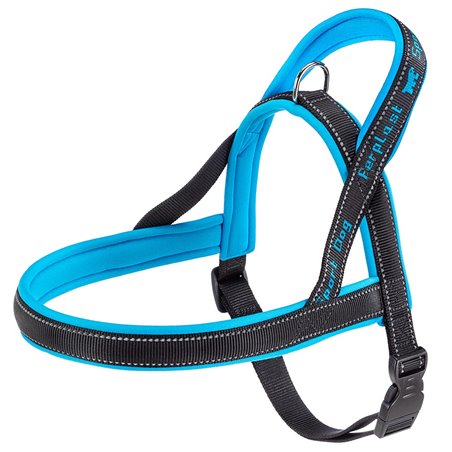 Ferplast hondentuig sport dog nylon blauw large - a:65cm en b:77-98cm